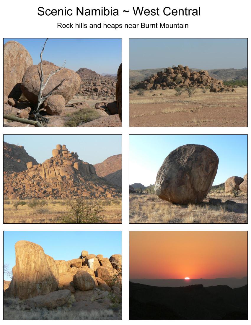 West central mountains of Namibia