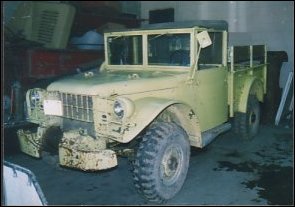 Dodge M37 on arrival