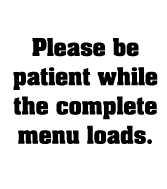 Be Patient while menu loads