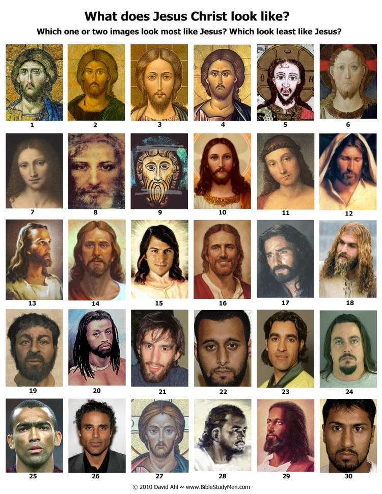 30 Faces of Jesus