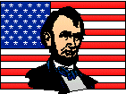 Abraham Lincoln and Flag