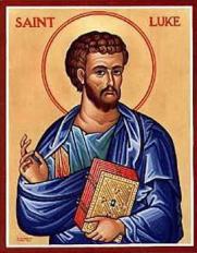 Painting of St. Luke