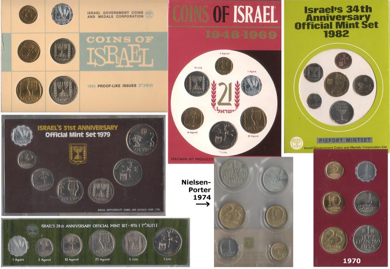 1979 Israel/'s Official Mint Set 31st Anniversary