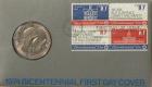 1974 Bicentennial Medal on FDC