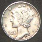 1940 dime