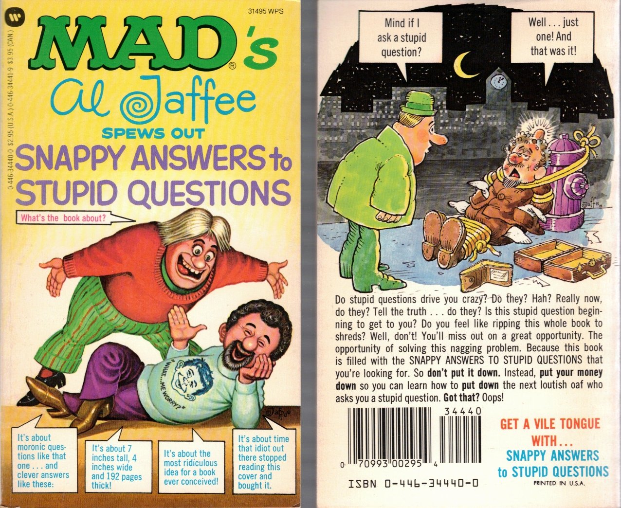 snappy answers to stupid questions book snappy answers to stupid questions book