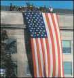 Flag on Pentagon after 9/11
