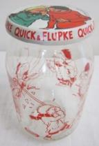 Quick & Flupke Glass Jar