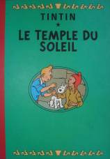 Temple-du-Soleil Tintin postcards