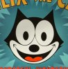 Felix the wonderful Cat metal sign