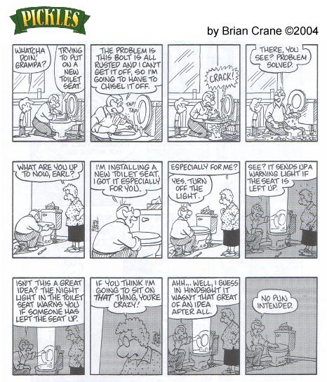 3 Pickles strips by Brian Crane