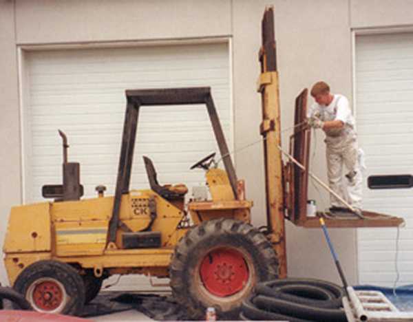 Forklift work platform