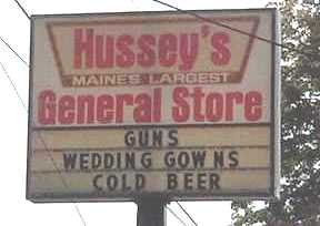 Seen on a store in Maine