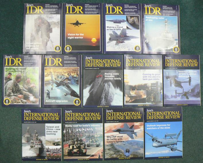 Janes International Defense Review ~ 13 Issues ~ June 1998 - July 1999