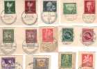 21 stamps and Nazi-era cancels