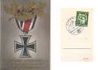 First Day Cover, Michel 762 on Iron Cross card