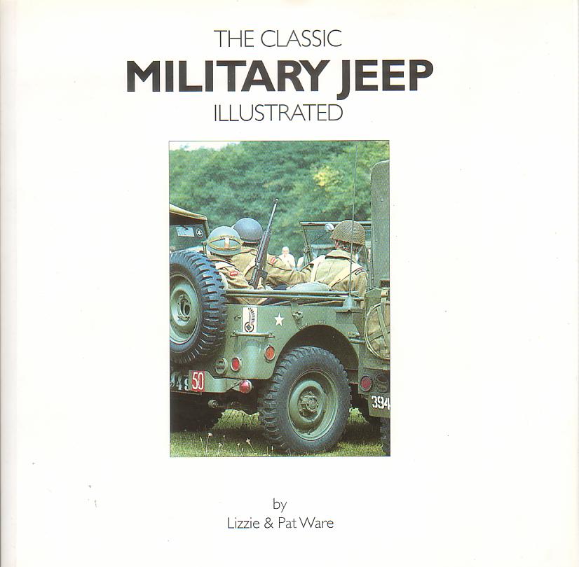 Classic illustrated jeep military