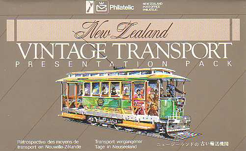 New Zealand Vintage Transport Presentation Pack of 6 stamps
