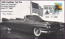 Cadillac postcard FDC