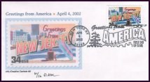 Greetings from NJ First Day Cover