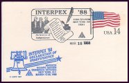 Interpex 1988 souvenir cover