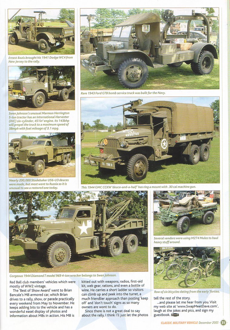 Classic Military Vehicle, Issue #33