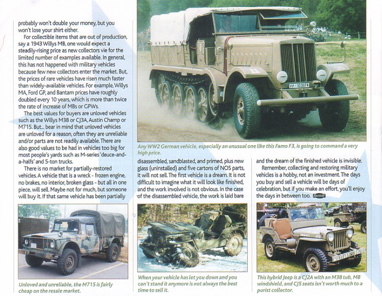 Classic Military Vehicle, Issue #35