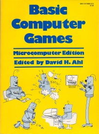 Basic Computer Games Book by David Ahl, the 1st
Million-selling computer book in the world