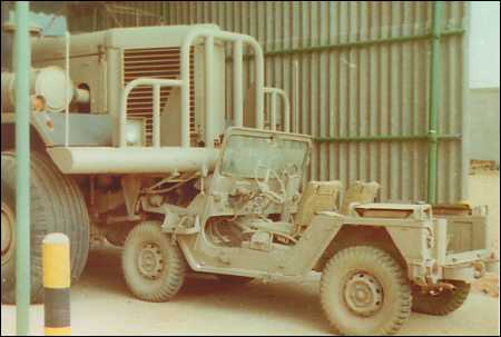Kenworth 953A and M151 Jeep