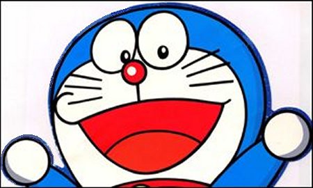 Doraemon cartoon cat from Japan.