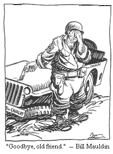 Bill Mauldin Jeep cartoon